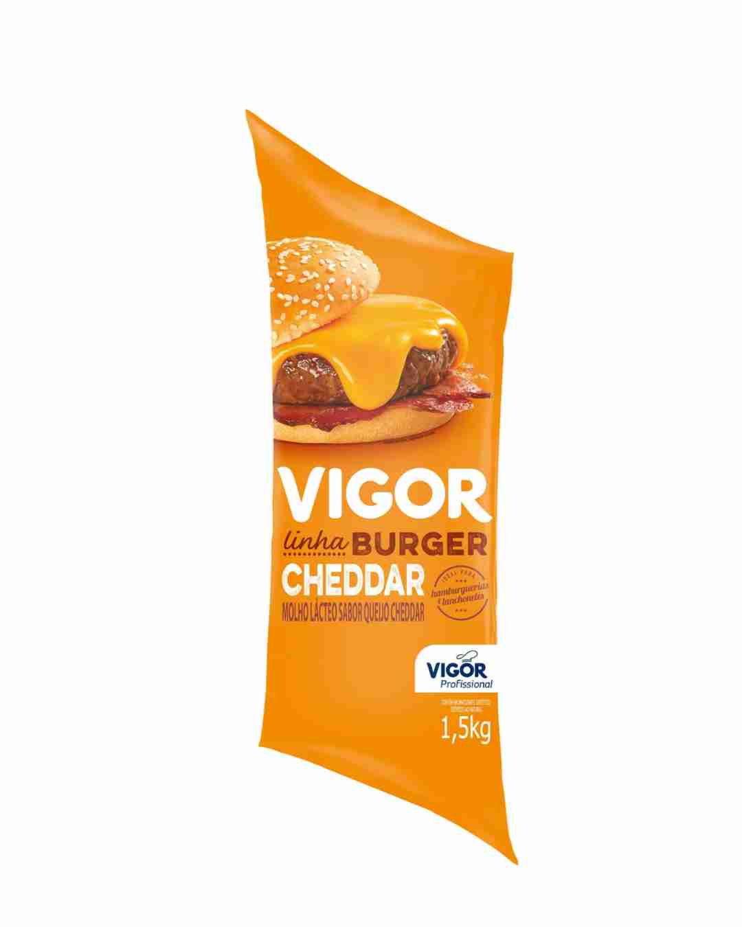 Molho Cheddar Bisn Vigor 1,5kg